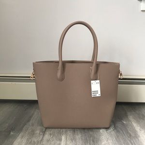 Taupe H&M Tote Bag